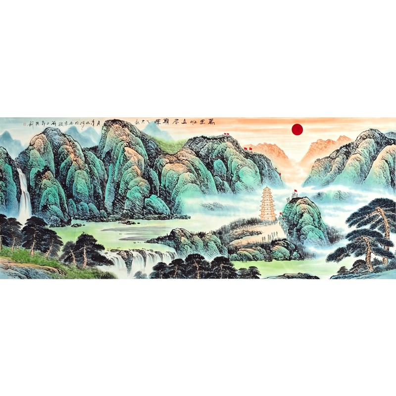 万里长城尽朝晖57770