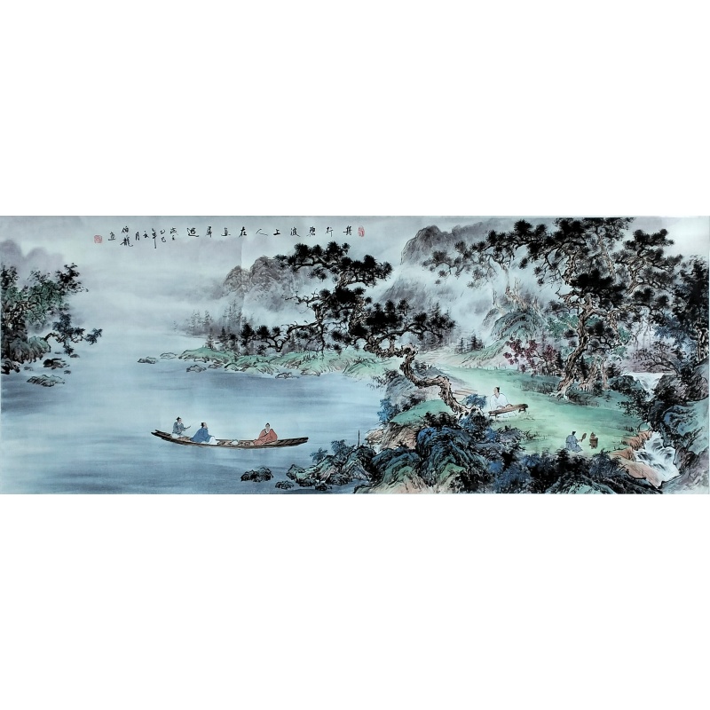 舟行碧波上822775