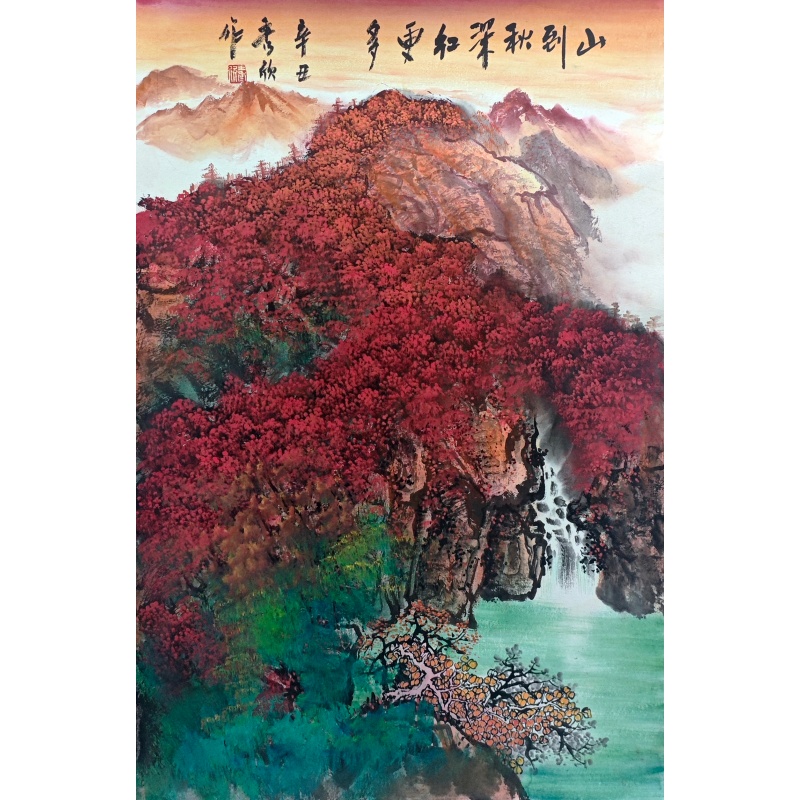 山到秋深红更多590800