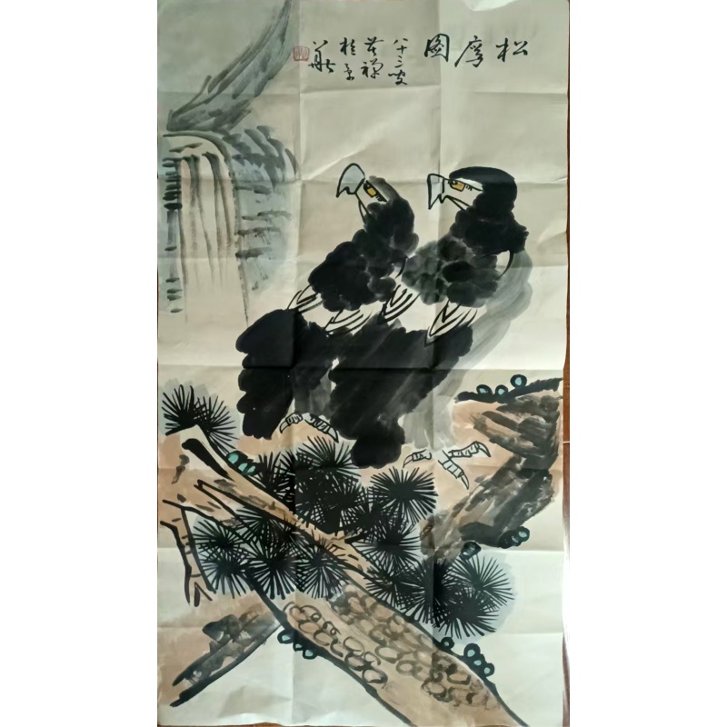 《送鹰图》AA0034