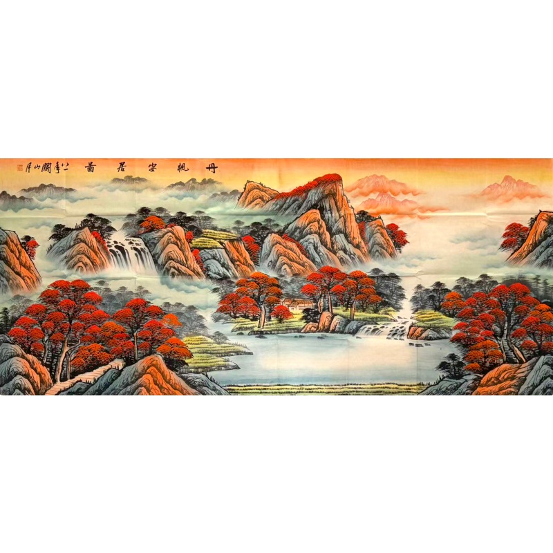 丹枫安居图AG0040