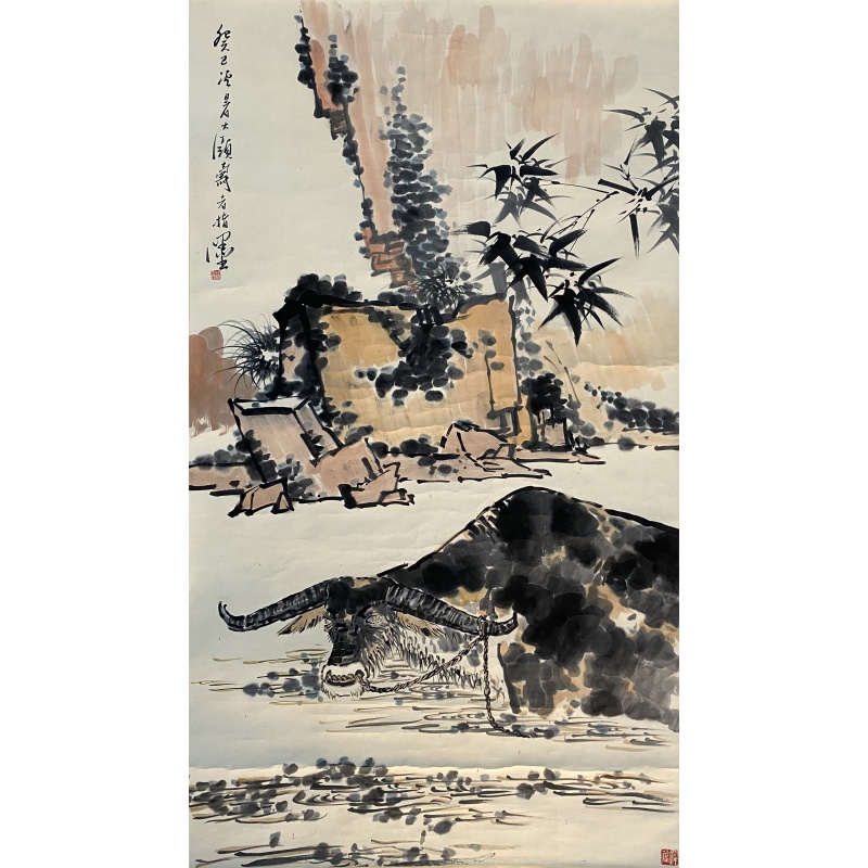 山塘牛憩图60113