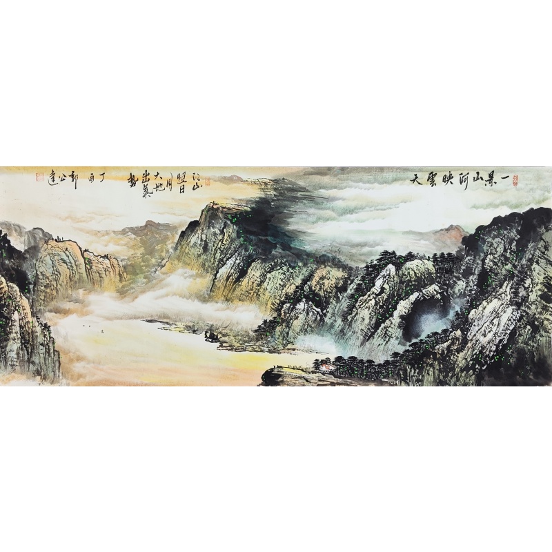 一景山河映云天AC0025