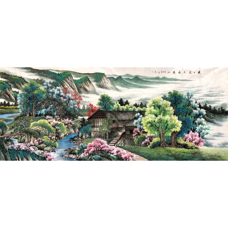 胜日花开满春江58322