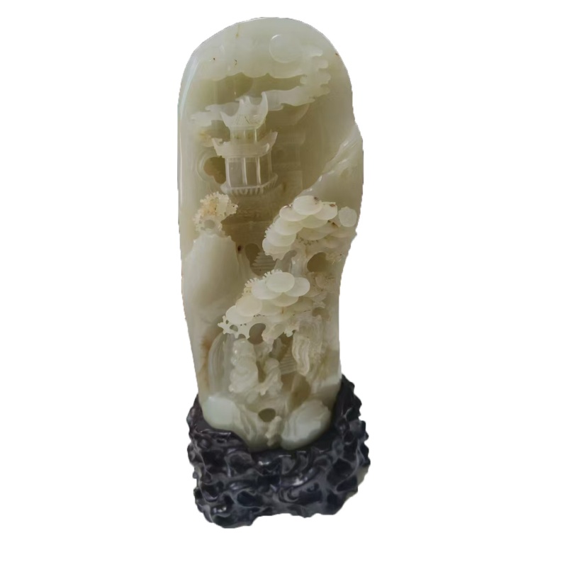 和田玉摆件AF0011