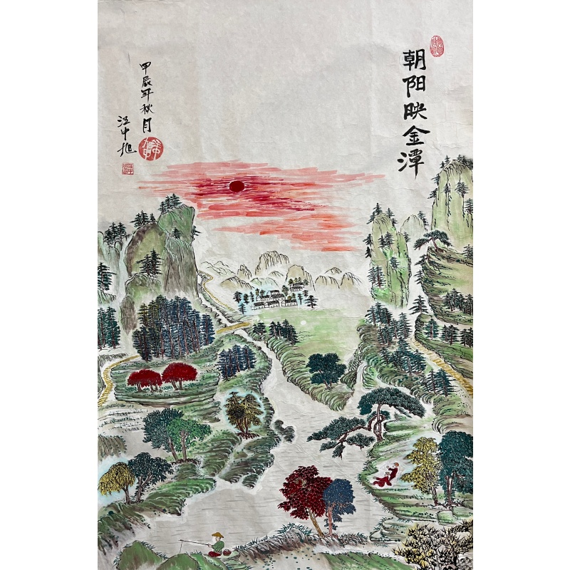 朝阳映金潭AG0086