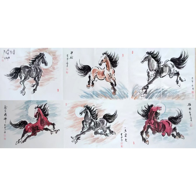 广晨画马精品集AF0010