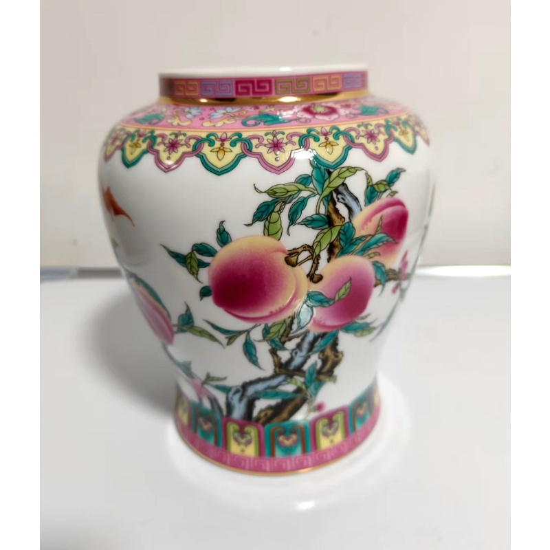 五福九桃将军罐AB0403