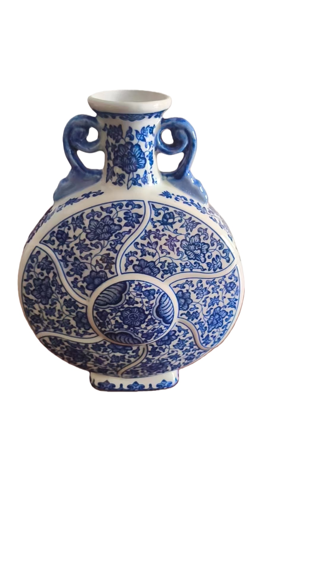 双耳抱月瓶AF0016