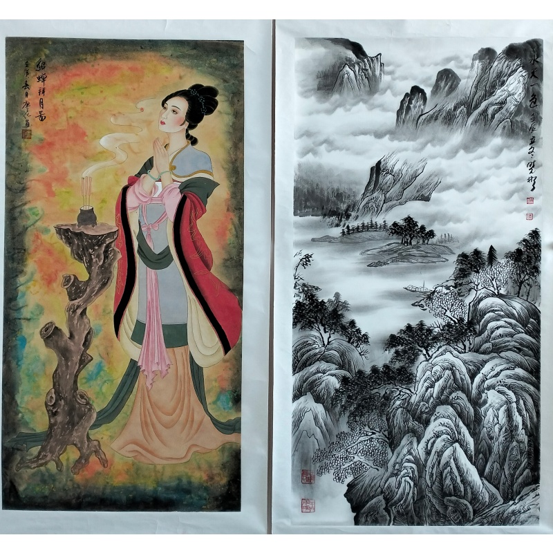 貂蝉拜月 水天一色577670