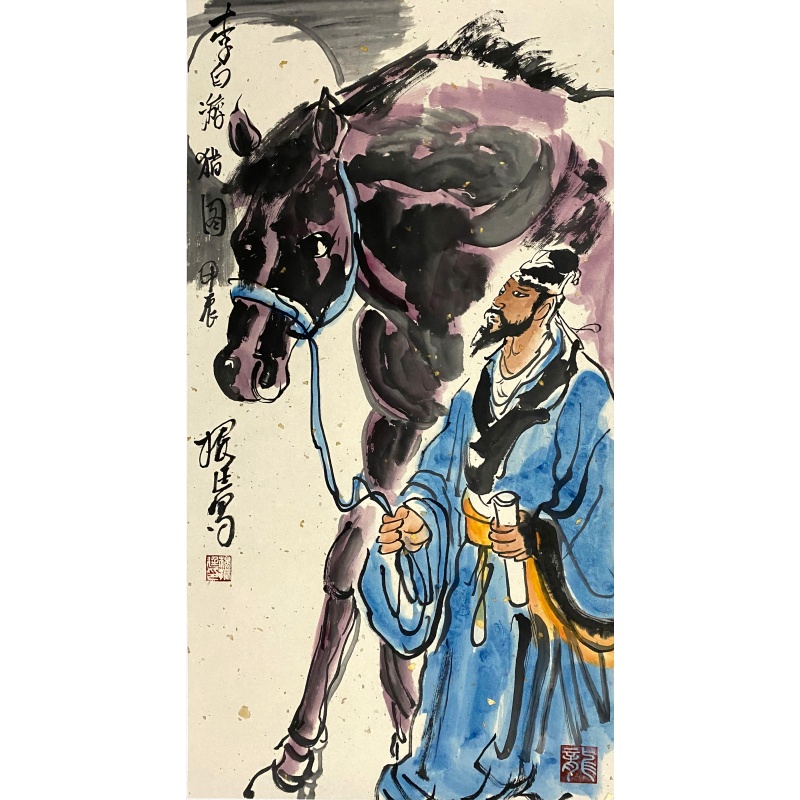 李白游猎图59738