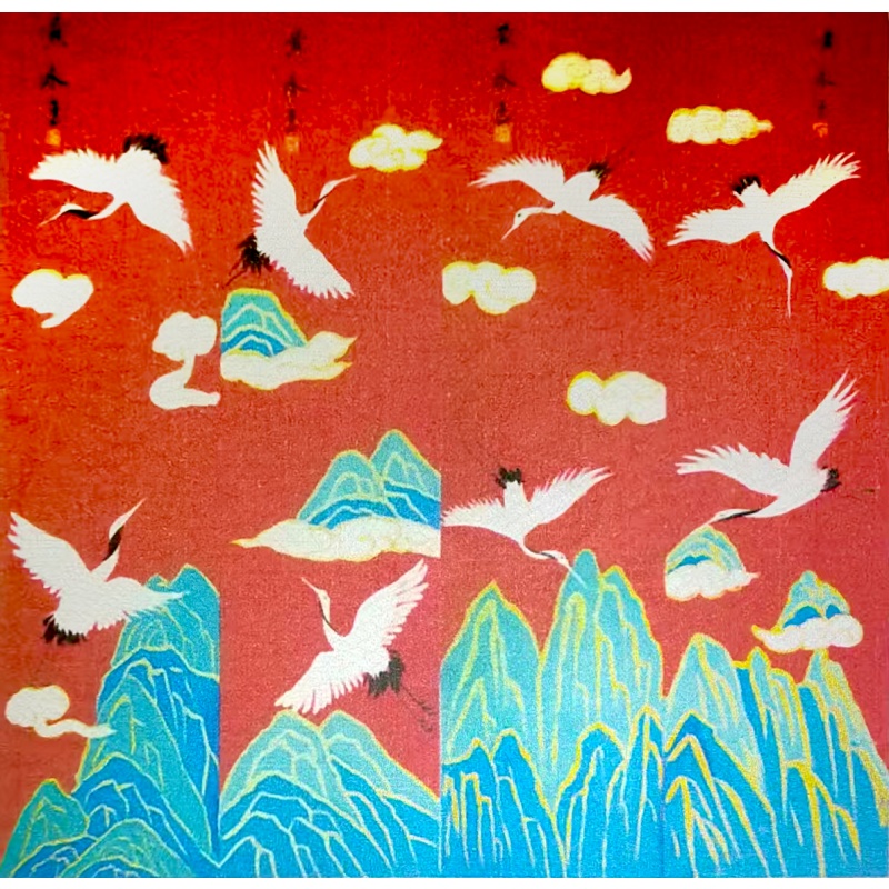 花鸟图四条屏AE0079