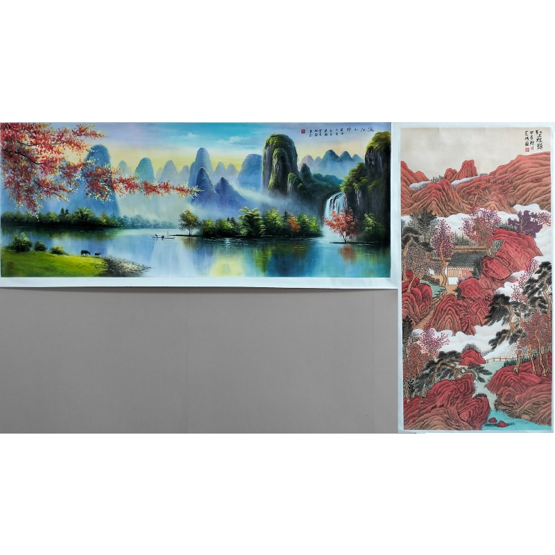 红上枝头  漓江山水59583