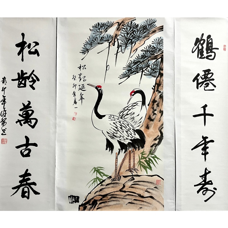 中堂松鹤延年60099