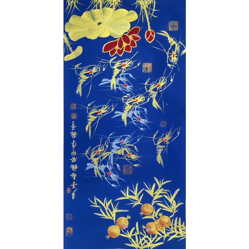 多子多福金银虾4182