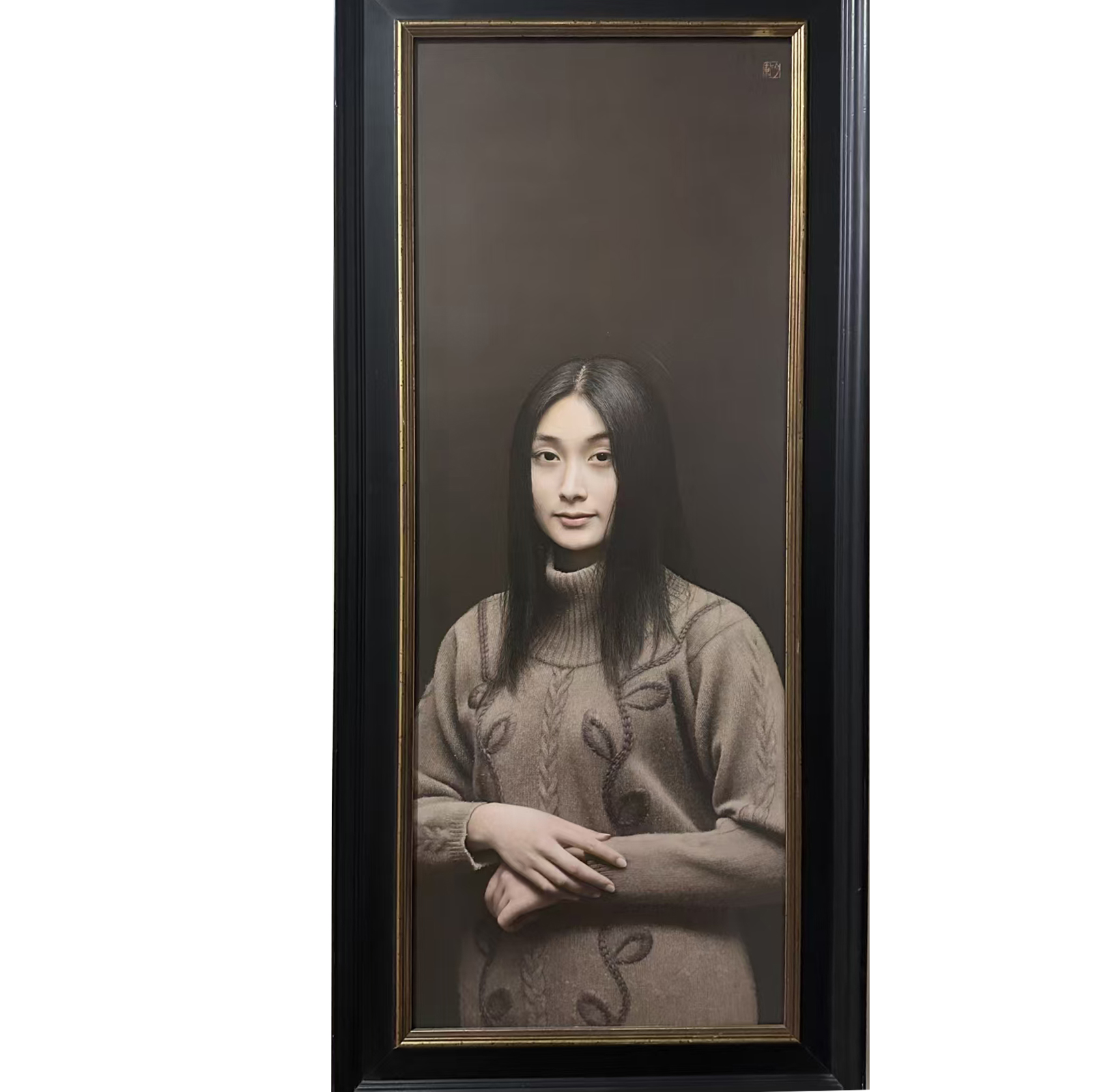 《油画人物》《油画马》 《油画江南水乡》AD0075