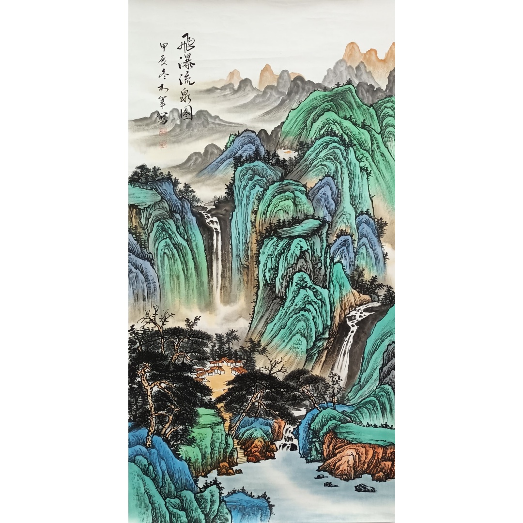 飞瀑流泉图586160