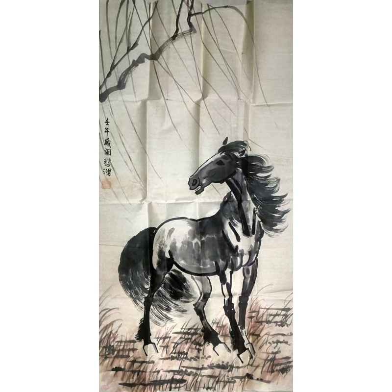 水墨马AE0130