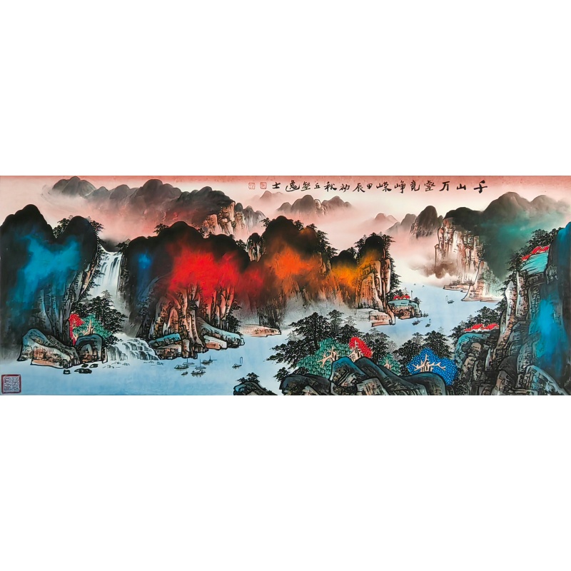 千山万壑竟峥嵘3796