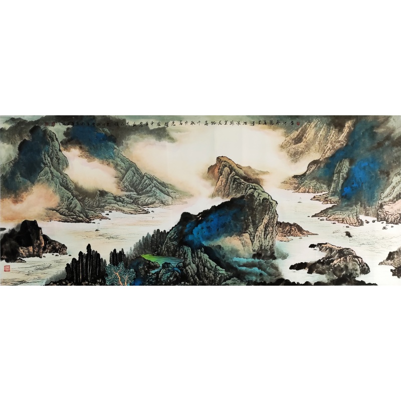 黄河奔腾万里5111