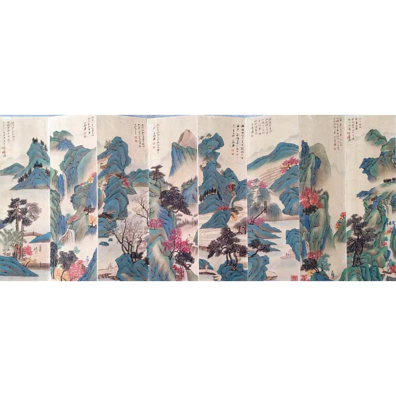 青山绿水屏AH0068