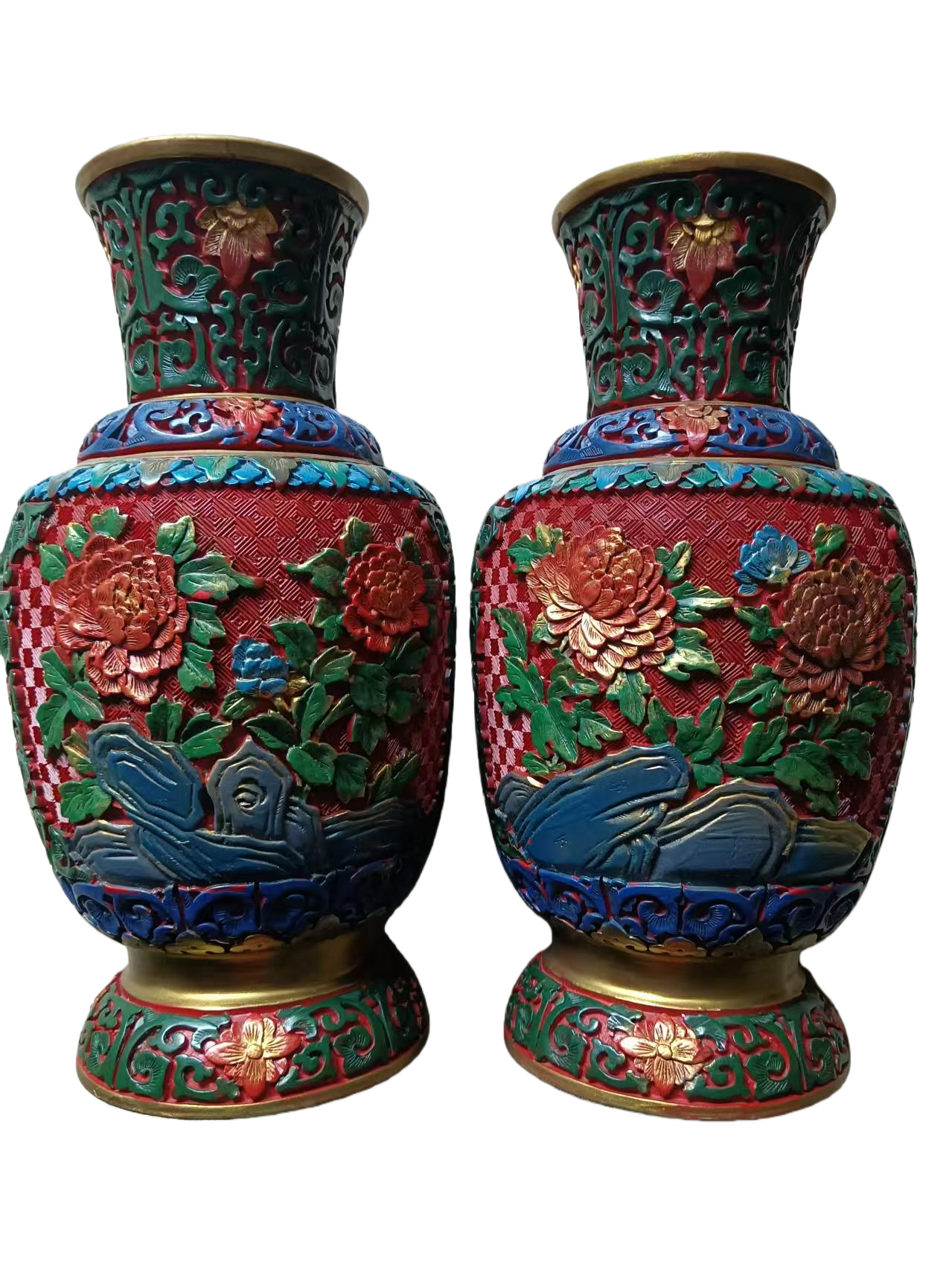 牡丹天香对瓶AE0169