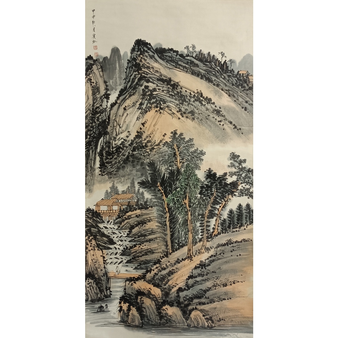 黄宾虹山水字画59456