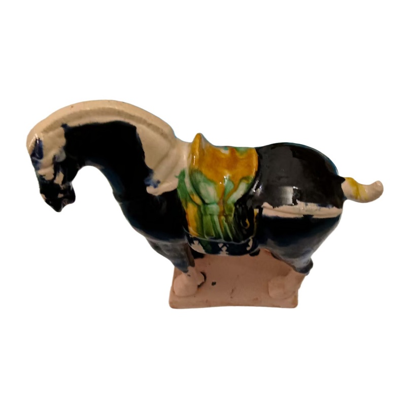 唐朝三彩黑马AH0151