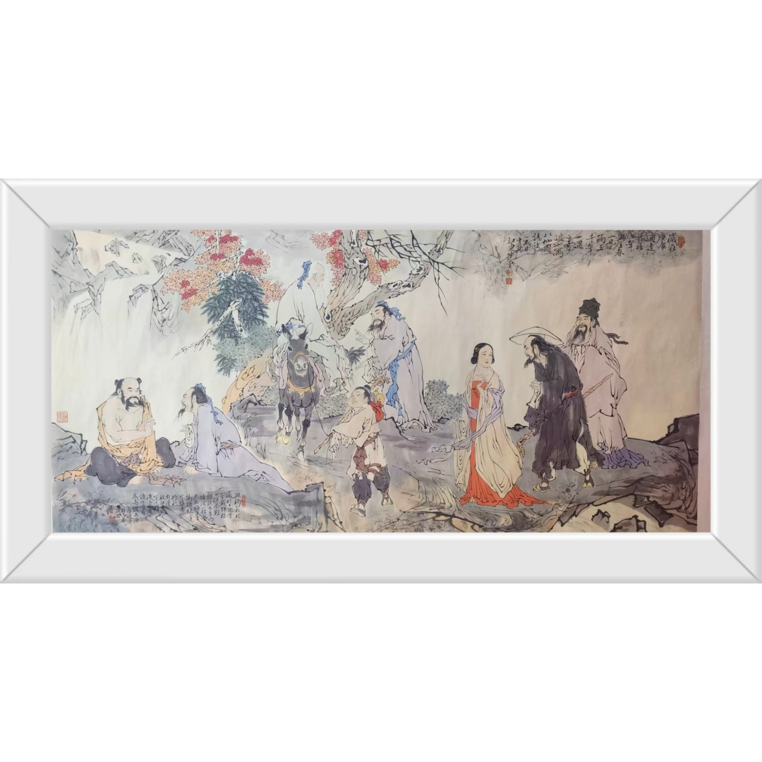 1.《八仙图》定价:70万 2.《少女图》定价:8万AD0162