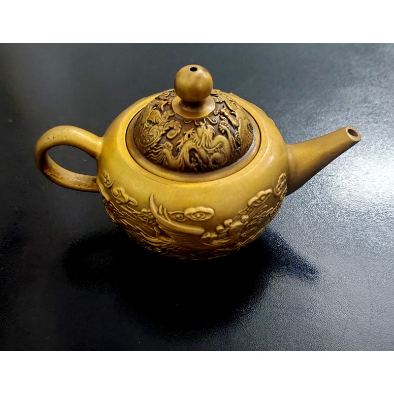 龙凤呈祥茶壶AH0201