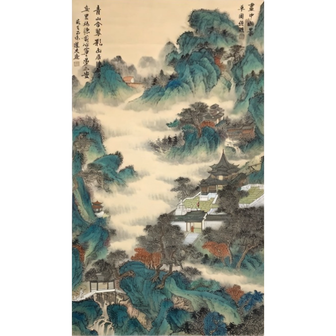 青山含翠影AH0244