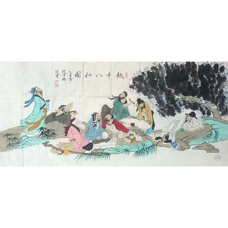 饮中八仙图AK0238