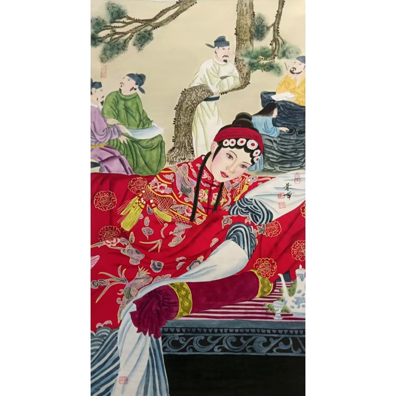 中国红人物图AK0308