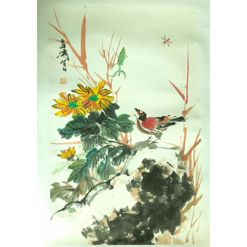 小写意花鸟AB0651