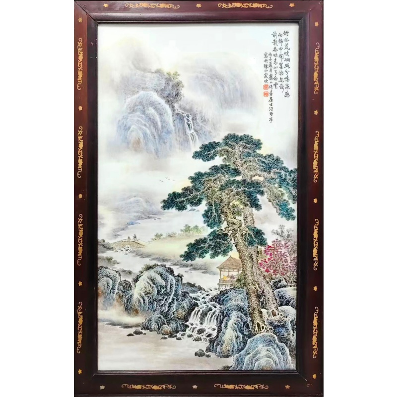 山水瀑布图AK0388