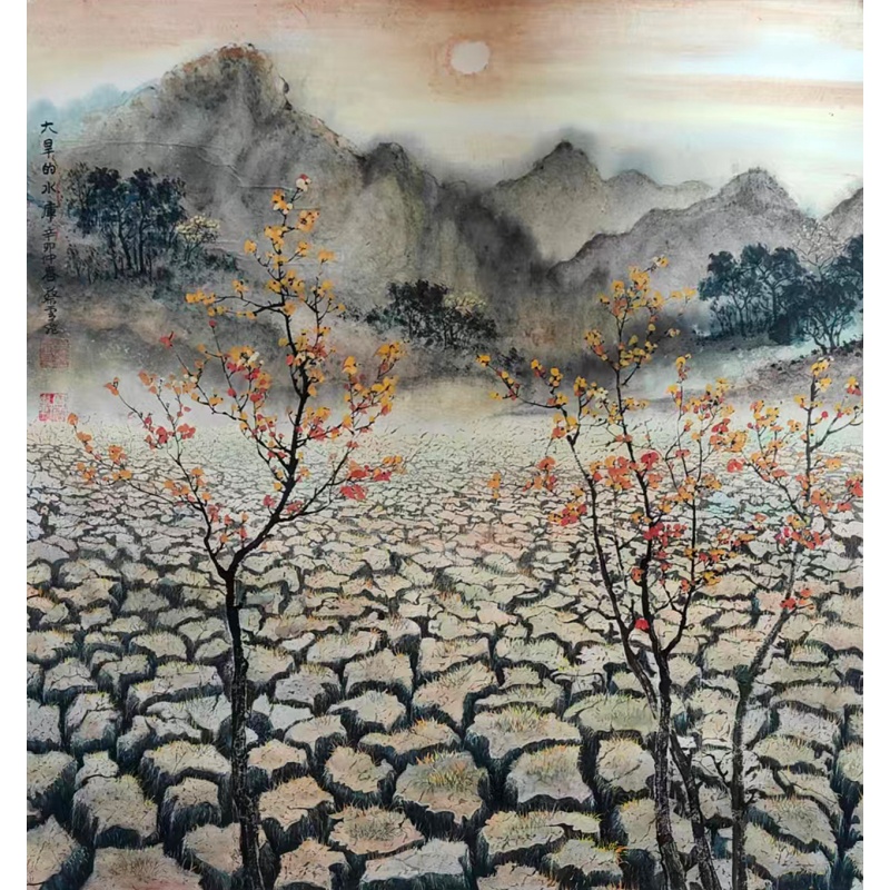 大旱的水库AE0459