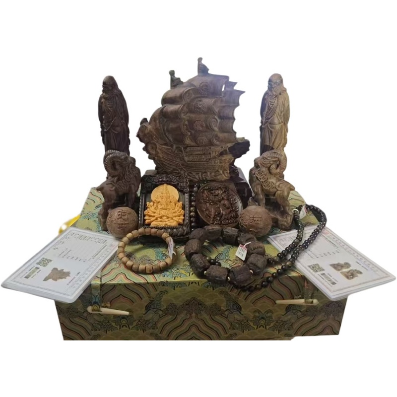 一帆风顺&bull;福禄吉祥摆件AH0358