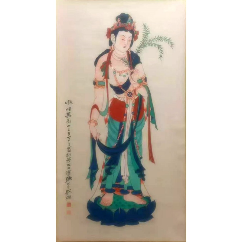 初唐大士像AB0320