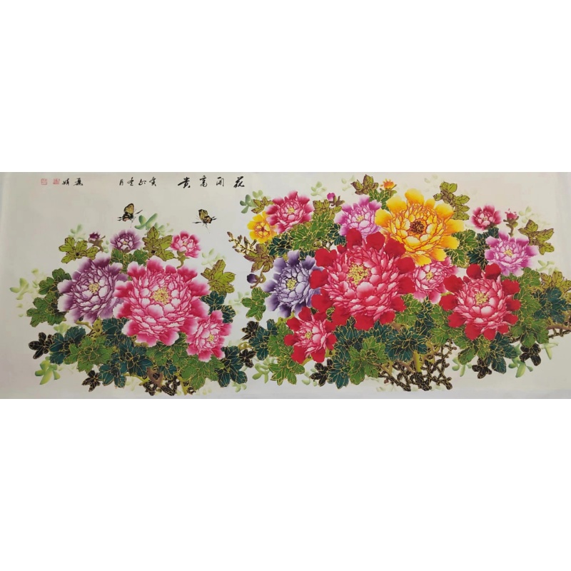 花开富贵（金线牡丹）AC1066