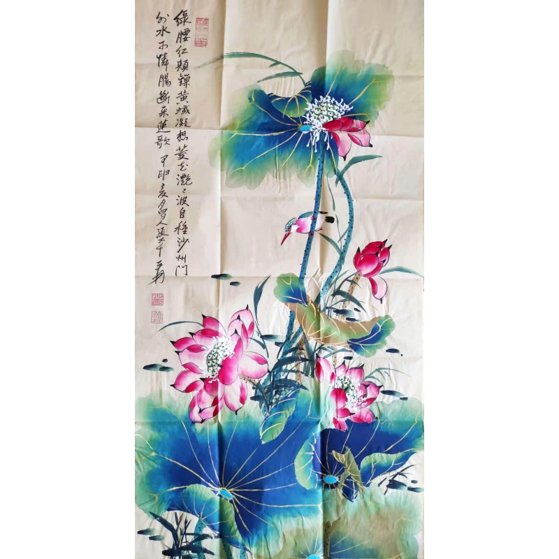 荷塘雅韵图AB0977