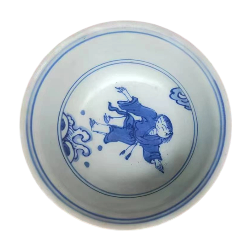 青花小碗（清代）AC1004