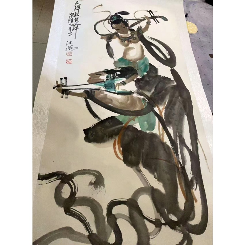 敦煌反弹琵琶AB0266