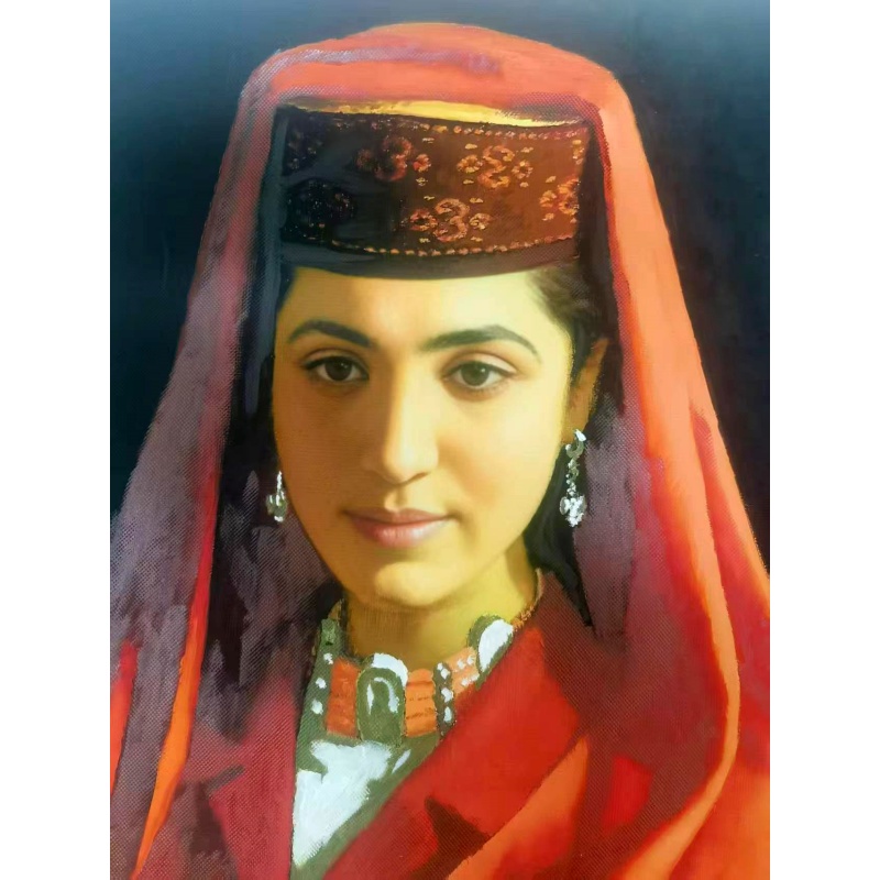 塔吉克新娘 靳上谊AB0284