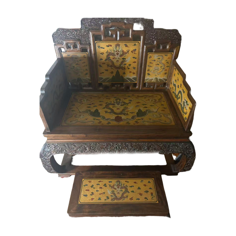 御题掐本金九龙护主椅AC1076