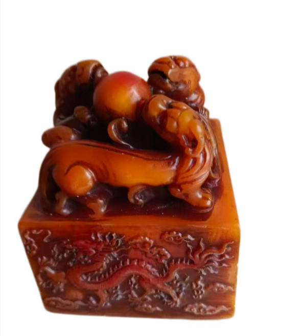 龙纹钮方章AB1192