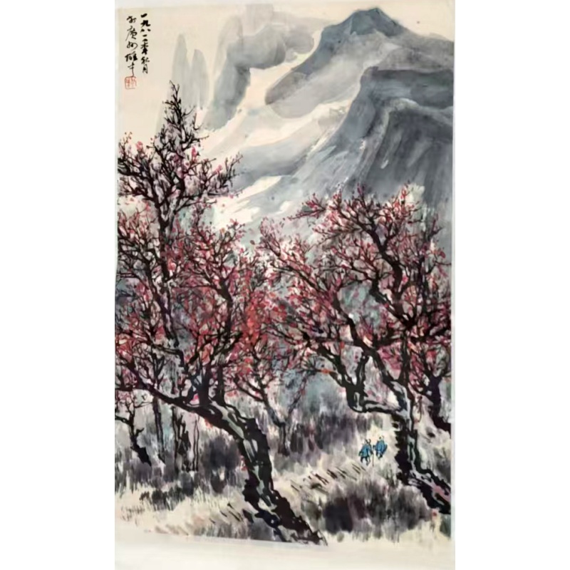 春山行旅图AB1187