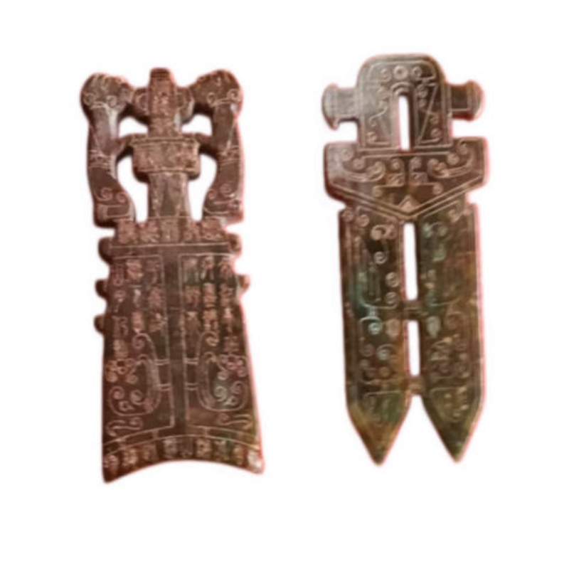 玉戈 / 玉刀摆件AB1226