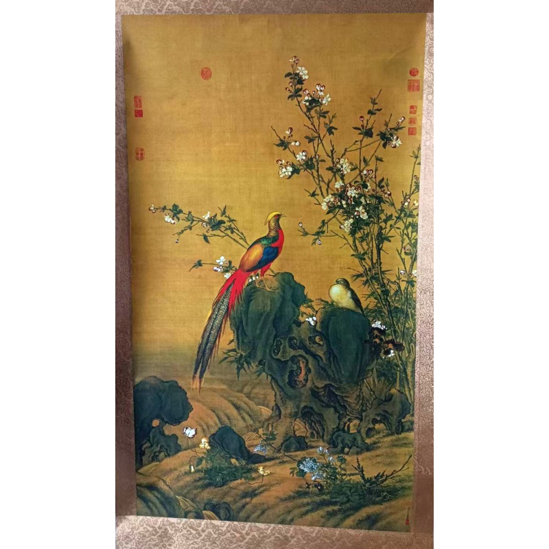 清郎世宁 锦春图AB1283