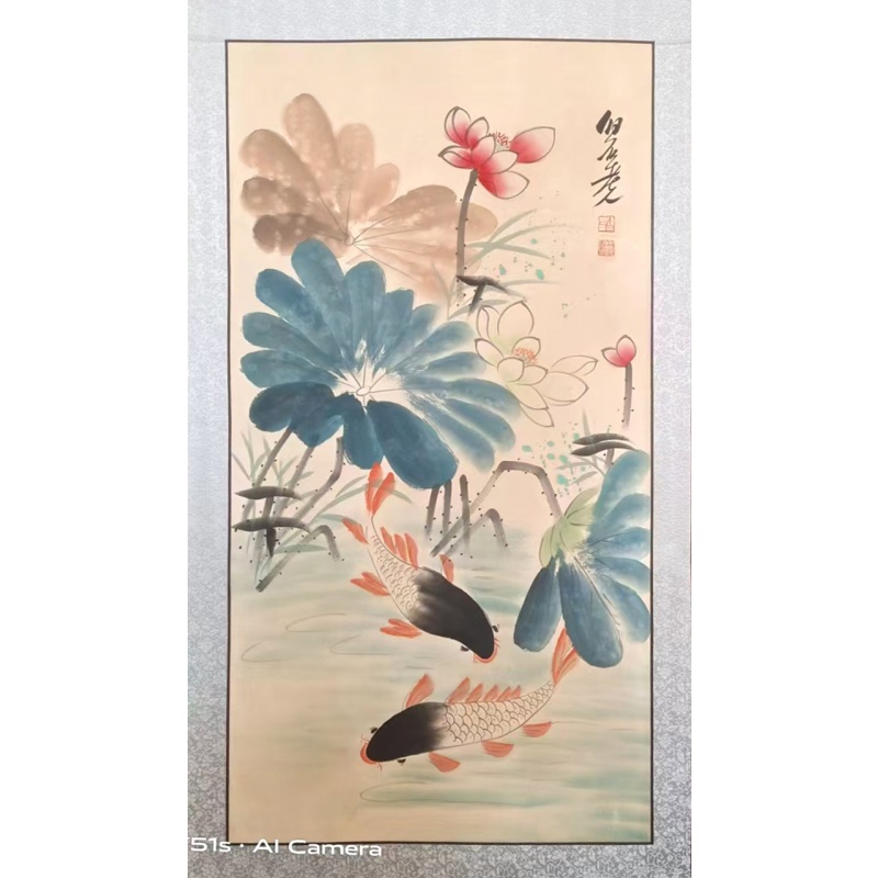 荷花双鱼AB1630