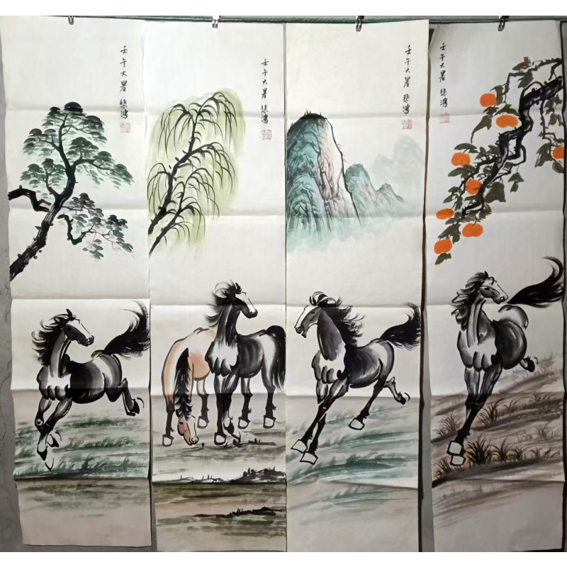 骏马图AB1840